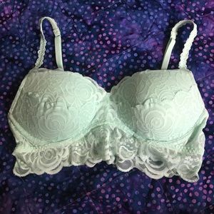 VS Pink Push Up Lace Bralette